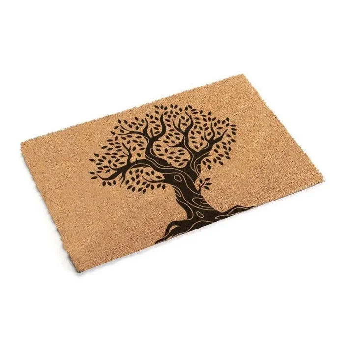 Felpudo Versa Fibra de Coco 40 x 2 x 60 cm Árbol de la Vida – Marca: Versa – EAN: 8420327555786
