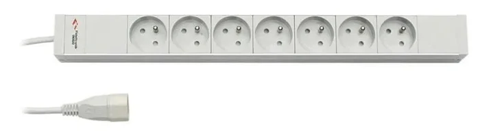 Fideltronik PDU 7 sockets, rack 19», 1U, IEC320 plug