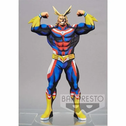 Figura banpresto my hero academia all might multicolor 28cm