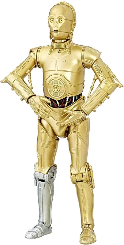 Figura Original See-Threepio (C-3PO). Star Wars The Black Series 40th Anniversary C-3PO, 6-inch Action Figure.