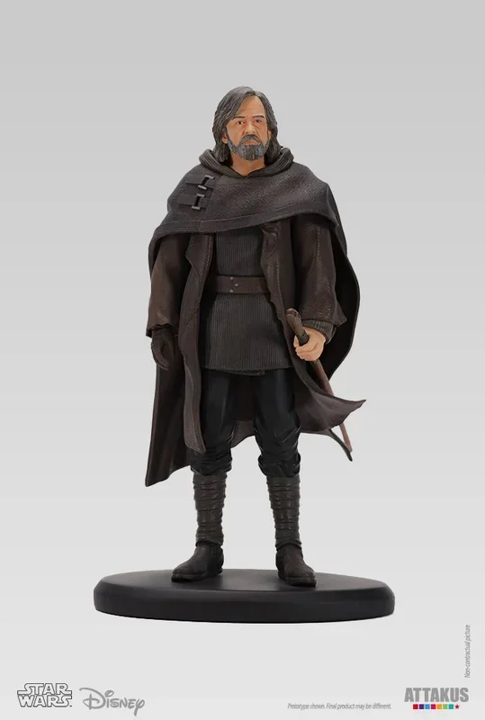 Figura star wars el ultimo jedi luke skywalker coleccion elite