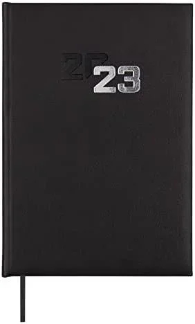 Finocam agenda anual dynamic milano y11 semana vista vertical 165x240mm 2023 negro