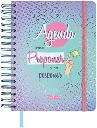 Finocam agenda anual talkual proponer día página 155x217mm 2023
