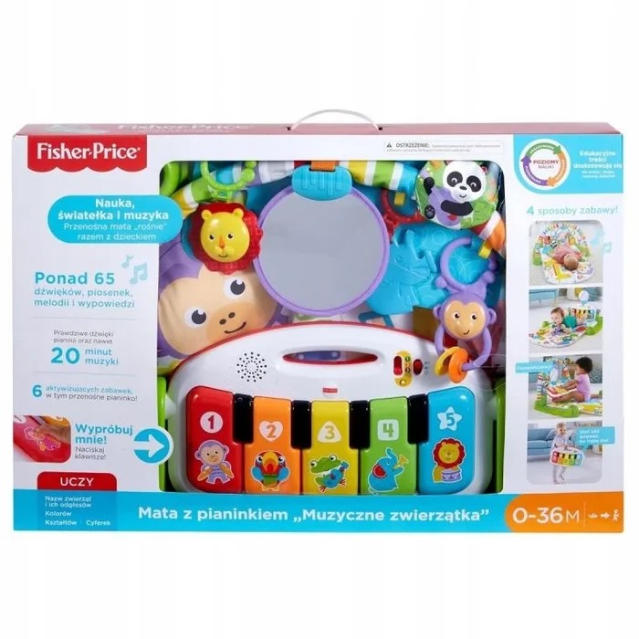 Fisher Price Mata z pianinkiem Muzycz