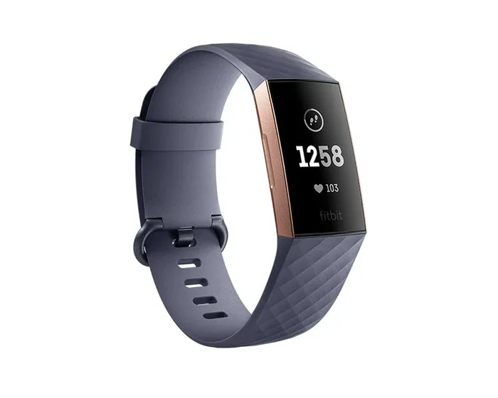 Fitbit Charge 3 OLED Pulsera de actividad Gris, Oro rosa