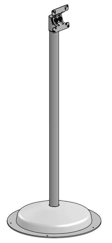 Floor stand, 1000mm with