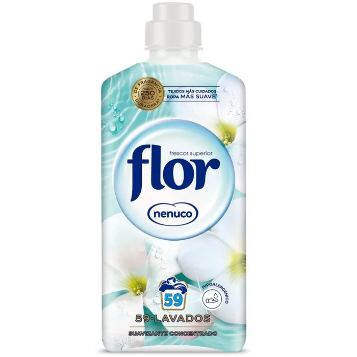 Flor Nenuco – Suavizante para La Ropa Concentrado (59 lavados) – 1062ml