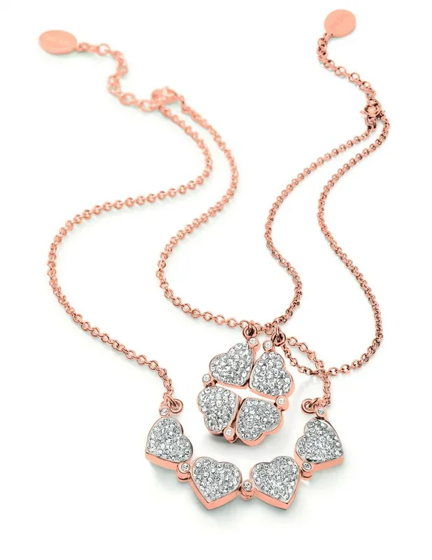 Folli Follie Collar Mujer, 3n0t013rc, (45 cm)