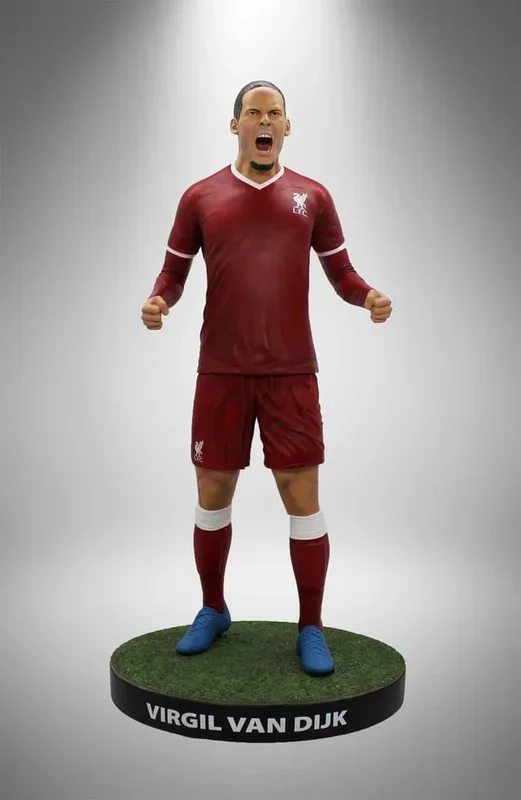 Football’s finest estatua poliresina 1/3 liverpool (virgil van dijk) 60 cm