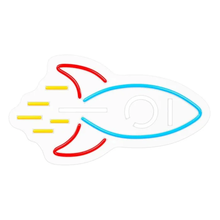 Forever neon plexi led rocket multicolor neolia