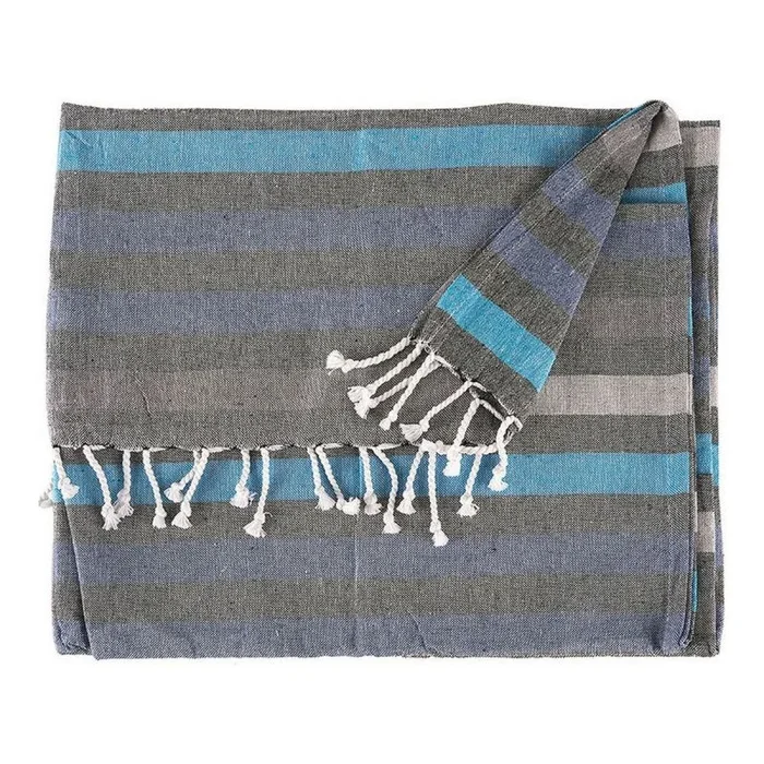 Foulard multiusos rayas azul (170 x 90 cm)