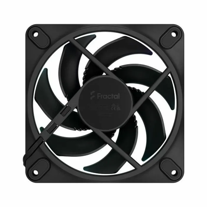 Fractal Design Momentum 12 RGB Carcasa del ordenador Ventilador 12 cm Negro 1 pieza(s)