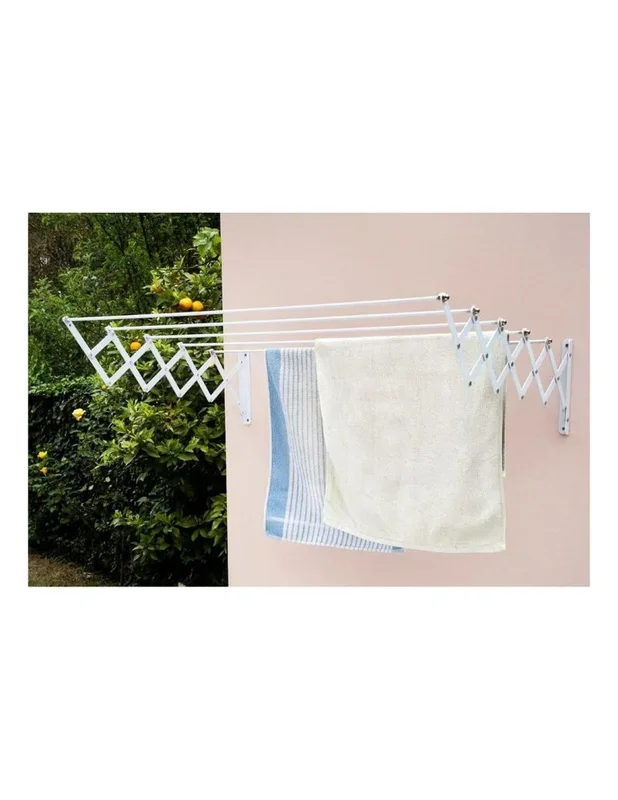 FREPE 87499 TENDEDERO ALU DE 120cm Blanco, Multicolor, Estandar