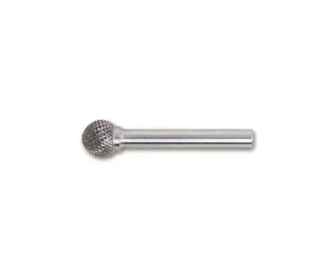 Fresa rotativa Beta 6mm, forma esférica 9.5x8mm, carburo de tungsteno, herramienta para desbarbado y corte de precisión, alta durabilidad