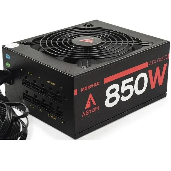 Fuente alimentacion abysm gaming morpheo 850w 80 plus gold modular