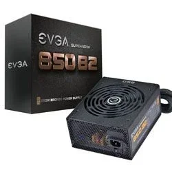 Fuente alimentacion evga 850 bq, 80+ bronze 850w semi modular