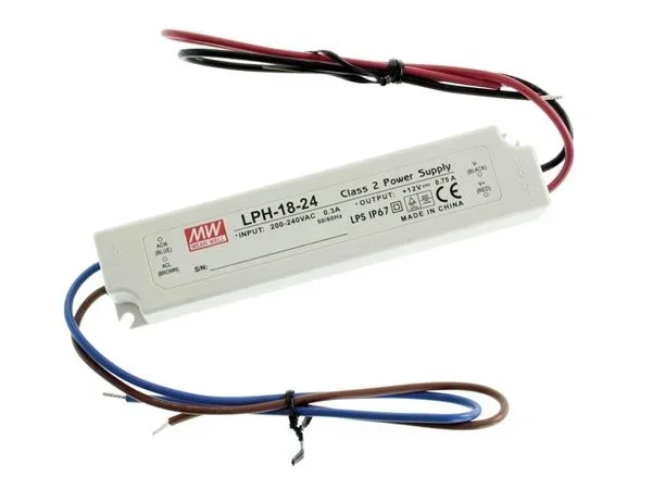 Fuente de alimentación conmutada – 1 salida – 18 w – 24 v