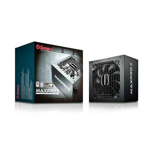 Fuente de alimentacion gaming enermax max power ii 700w ventilador 12cm 80+