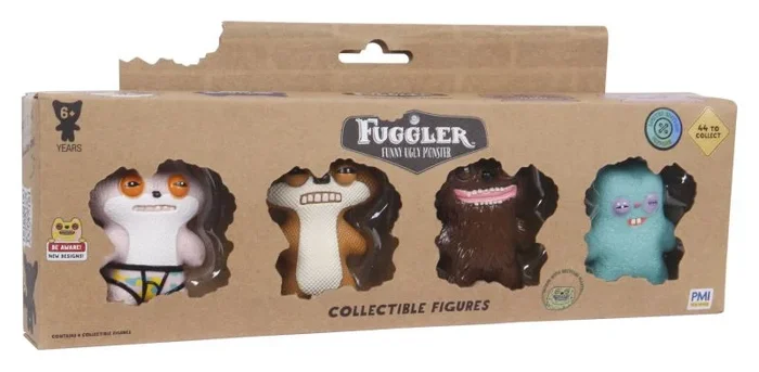 Fuggler limited edition 1.5 collectible figures – 4 pack ver. b