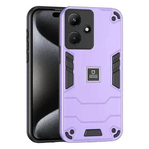 Funda 2 En 1 Infinix Hot 30I a Prueba de Golpes (Púrpura)