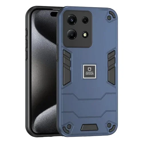 Funda 2 En 1 para Infinix Note 30 Vip a Prueba de Golpes (Azul)