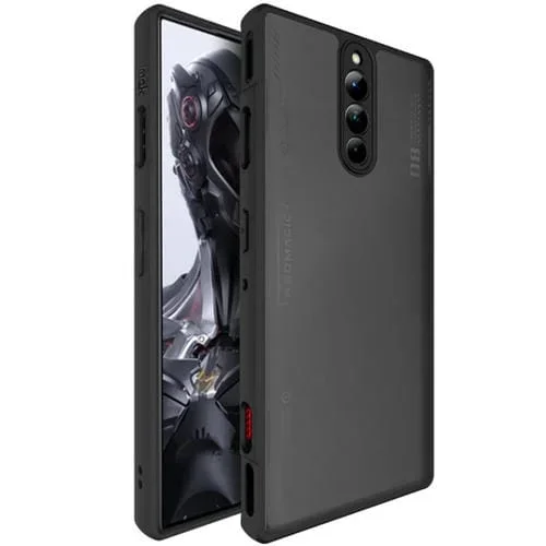 Funda a Prueba de Golpes con Airbag Cuatro Esquinas para ZTE Nubia Red Magic 8 Pro (Negra)