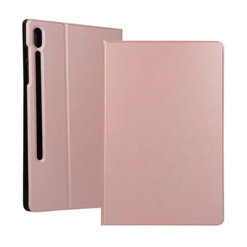 Funda Cuero Voltaje Galaxy Tab S6 T860 Tapa Horizontal Soporte (Oro Rosa)