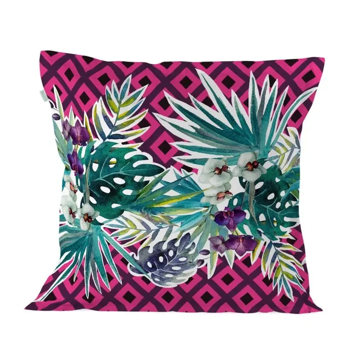 Funda de almohada happyfriday elixir multicolor 80 x 80 cm