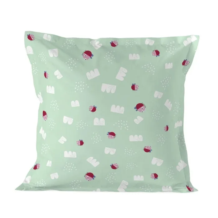 Funda de almohada happyfriday moshi moshi patchword animal multicolor 80 x 80 cm