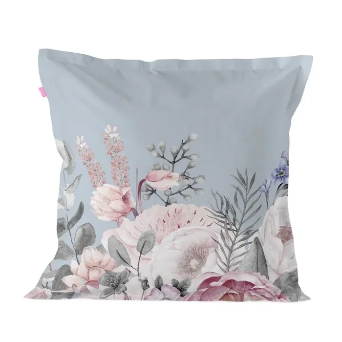 Funda de almohada happyfriday soft bouquet multicolor 80 x 80 cm