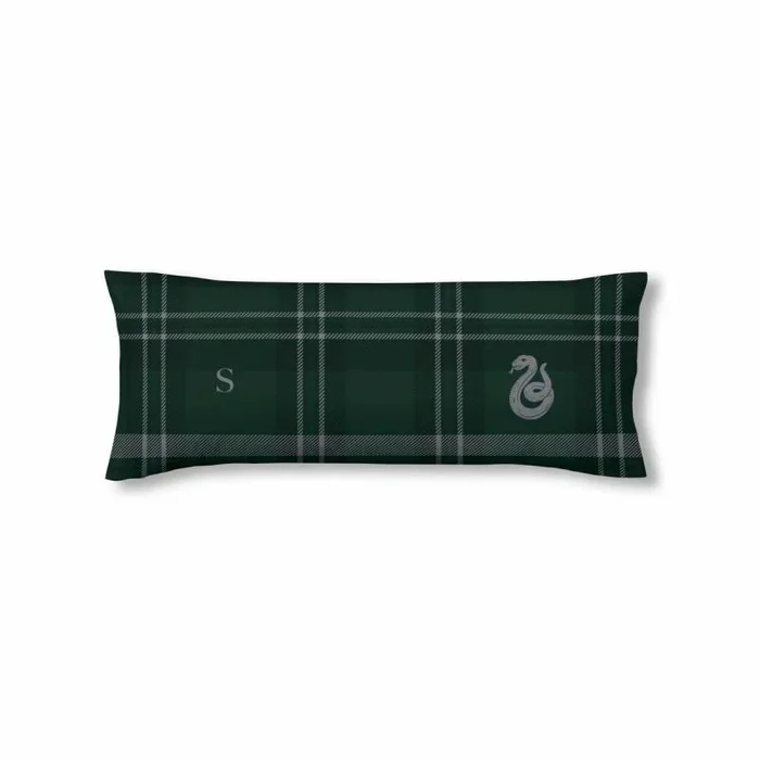Funda de almohada harry potter slytherin multicolor 175 hilos 45 x 125 cm