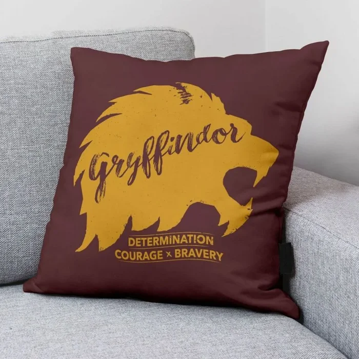 Funda de cojín harry potter gryffindor values multicolor burdeos 50 x 50 cm