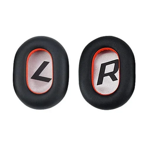 Funda de Cojín para Auriculares Plantronics Backbeat Pro 2 y Voyager 8200Uc Almohadillas Repuesto (Negro)