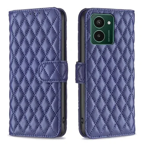 Funda de Cuero con Tapa para Hmd Pulse Pro / Pulse / Pulse + Diamond Lattice (Azul)