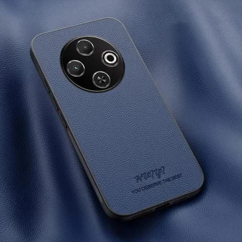 Funda de Cuero Magnética para Teléfono Tecno Spark 30C 4G Huiyi (Azul)
