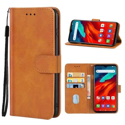 Funda de Cuero para BlackView A80 y A80S Protección (Brown)