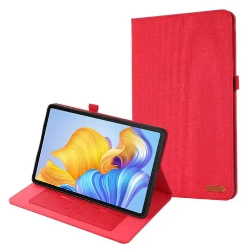 Funda de Cuero para Tablet Honor Pad V8 Pro Fabric (Rojo)