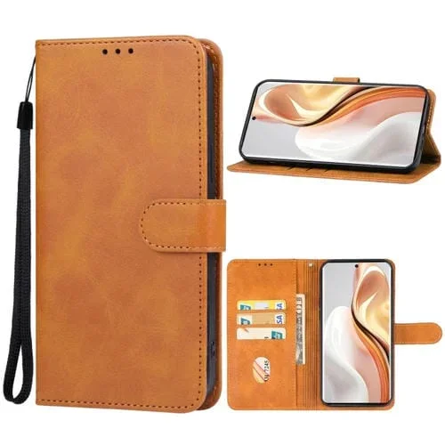 Funda de Cuero para Ulefone Note 17 Pro para Teléfono (Marrón)
