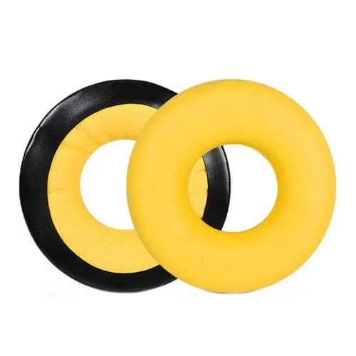 Funda de Esponja para Auriculares Sennheiser HD25-1Ii/25/25Sp/25Sp-Ii Protección (Amarillo) (1 Par)