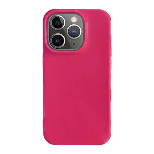 Funda de teléfono TPU iPhone 11 Pro Max a prueba de golpes (Rosa Roja)