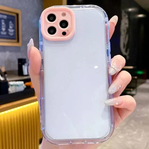 Funda de TPU + PC con MagSafe de colores vibrantes para iPhone 16 Pro Max (azul)