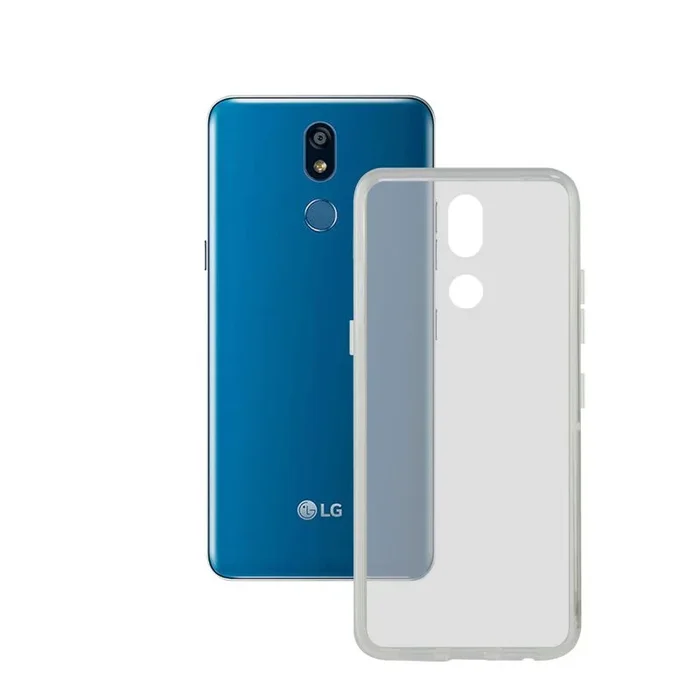 Funda de tpu transparente anti-resbaladiza y anti-rayaduras para el modelo lg k40, k40 dual.
