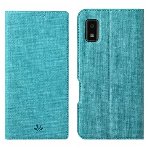 Funda Flip Case Horizontal para Sharp Aquos Wish Vili Dmx Series TPU + PU Leather (Azul)