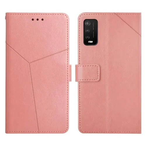 Funda Flip Horizontal de Cuero para Wiko Power U10 / U20 y Casting (Oro Rosa)