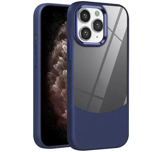 Funda Híbrida Acrílico y TPU para iPhone 11 Pro Max (Azul)