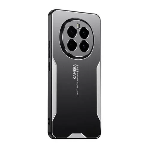 Funda Híbrida Metal y TPU Honor Magic 7 Blade Series (Plateada)