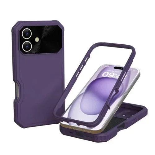 Funda híbrida TPU y PC con Protección Magsafe para iPhone 16 Plus (Morado Oscuro)