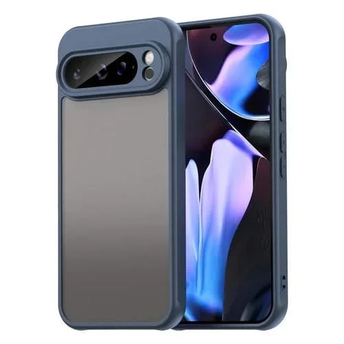 Funda híbrida TPU y PC Fan Dun Series para Google Pixel 9 Pro XL (Azul)