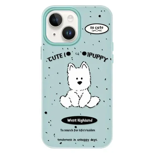 Funda híbrida TPU y PC iPhone 15 Tacto Sedoso (Verde Claro)