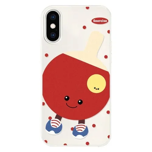 Funda híbrida TPU y Policarbonato iPhone Xs Max Tacto Sedoso (Beige)